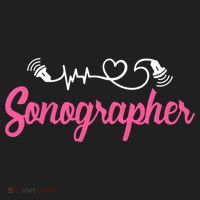 Sonographer Ultrasound Tech Sonography Technician Novelty Gift Golf Towel thumb 3