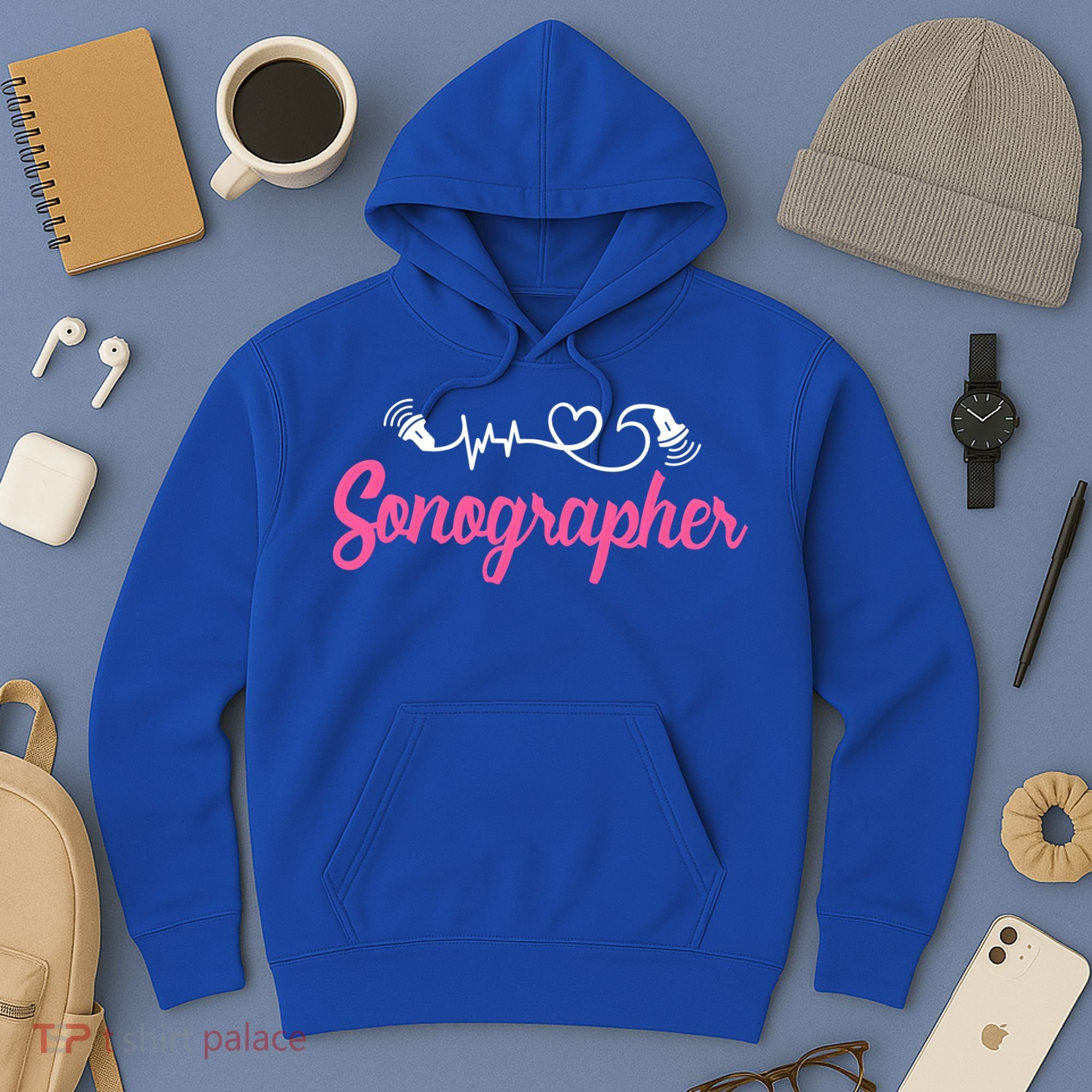 Sonographer Ultrasound Tech Sonography Technician Novelty Gift Hoodie