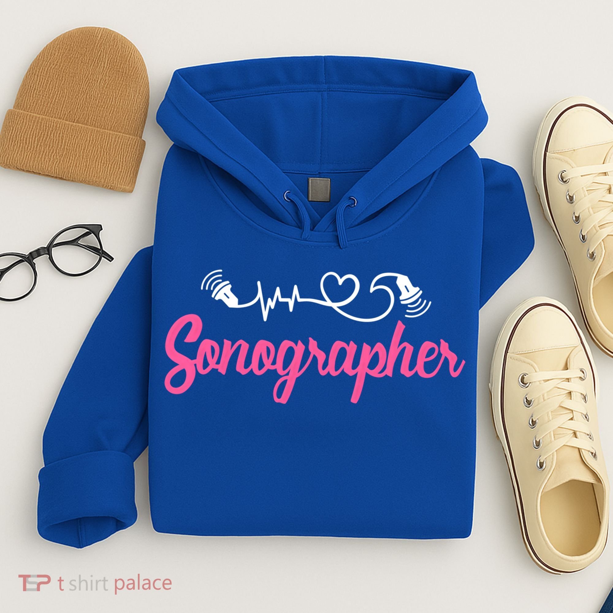 Sonographer Ultrasound Tech Sonography Technician Novelty Gift Hoodie
