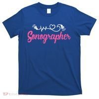 Sonographer Ultrasound Tech Sonography Technician Novelty Gift T-Shirt thumb 0