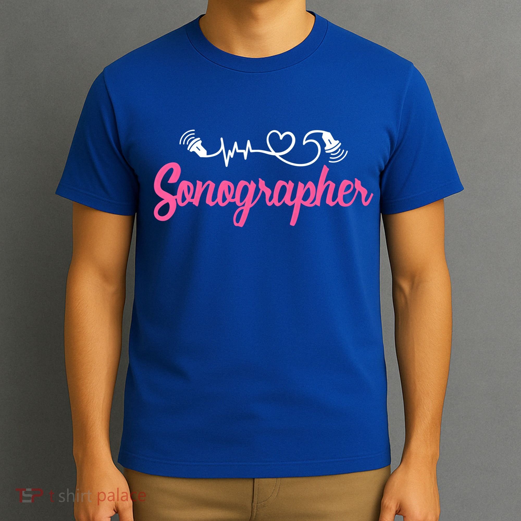 Sonographer Ultrasound Tech Sonography Technician Novelty Gift T-Shirt