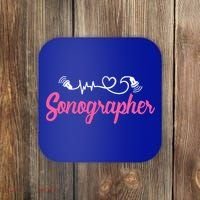Sonographer Ultrasound Tech Sonography Technician Novelty Gift Coaster thumb 0