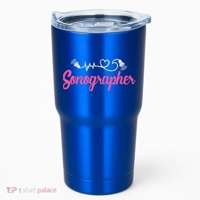 Sonographer Ultrasound Tech Sonography Technician Novelty Gift Tumbler
