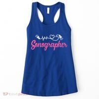 Sonographer Ultrasound Tech Sonography Technician Novelty Gift Women's Tank Top thumb 0