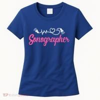 Sonographer Ultrasound Tech Sonography Technician Novelty Gift Women's T-Shirt thumb 0