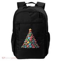 Shuffle Up The Holidays Poker Christmas Tree Vibes Gift Backpack thumb 0
