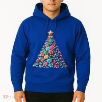Shuffle Up The Holidays Poker Christmas Tree Vibes Gift Hoodie thumb 2