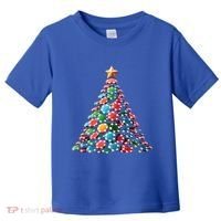 Shuffle Up The Holidays Poker Christmas Tree Vibes Gift Toddler T-Shirt thumb 0