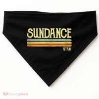 Sundance Utah Ut Souvenir Gift USA-Made Doggie Bandana thumb 0
