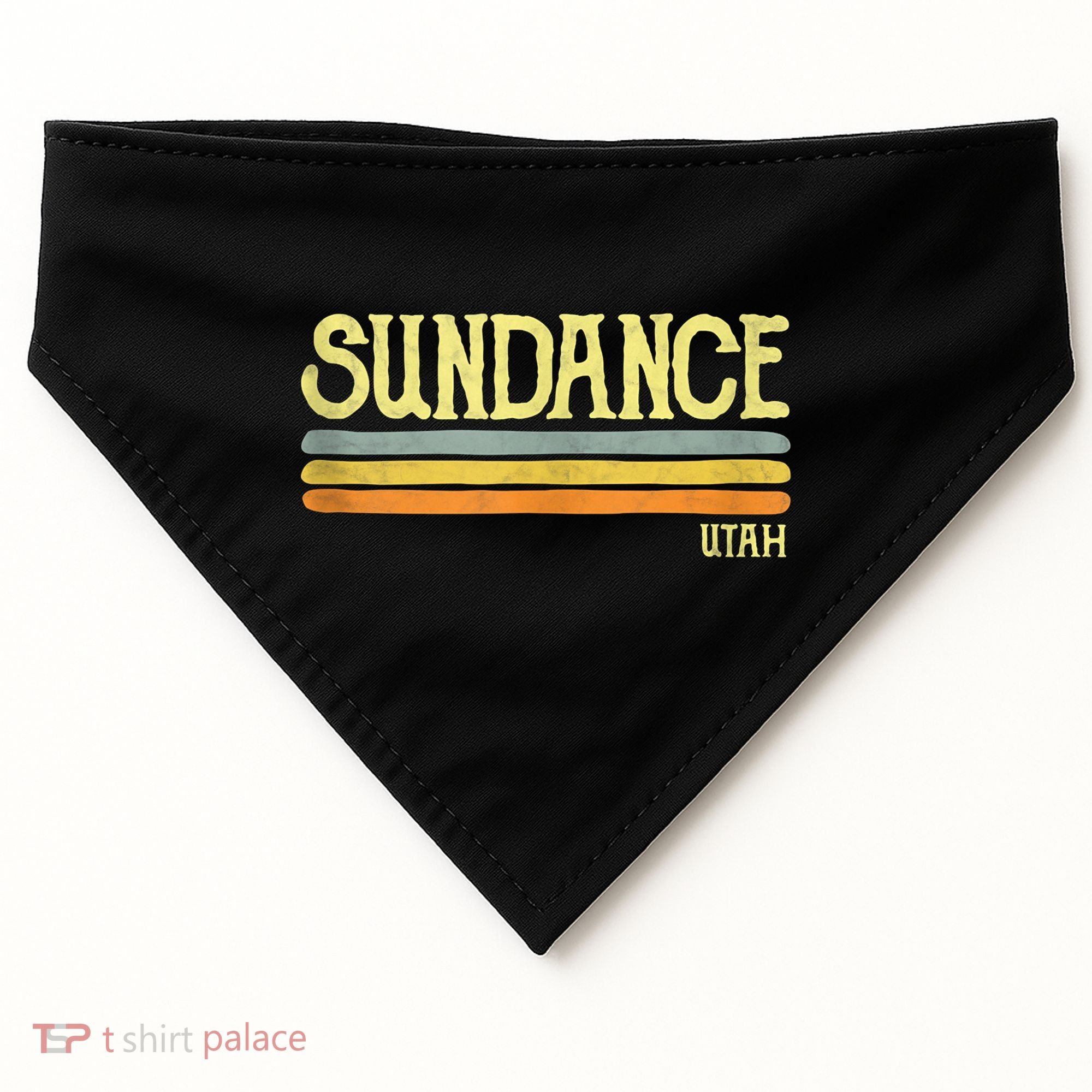 Sundance Utah Ut Souvenir Gift USA-Made Doggie Bandana