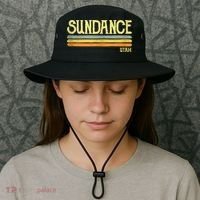 Sundance Utah Ut Souvenir Gift Bucket Hat thumb 3