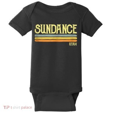 Sundance Utah Ut Souvenir Gift Baby Bodysuit