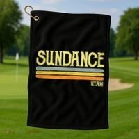 Sundance Utah Ut Souvenir Gift Golf Towel thumb 1