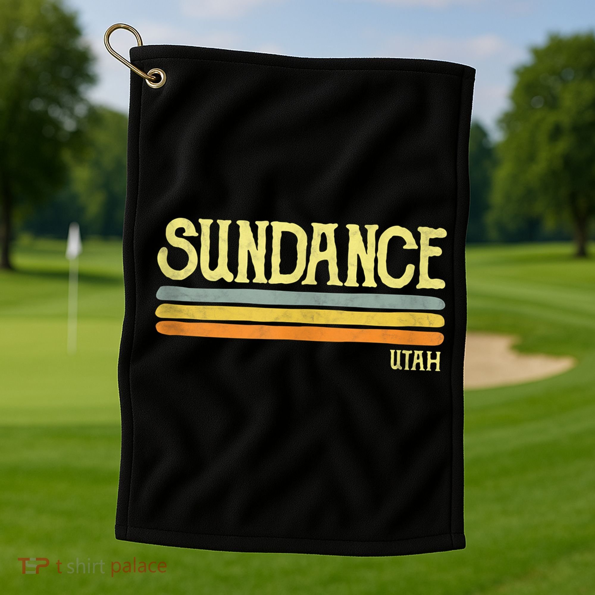 Sundance Utah Ut Souvenir Gift Golf Towel