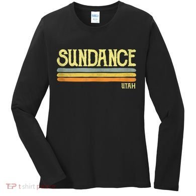 Sundance Utah Ut Souvenir Gift Women's Long Sleeve Shirt