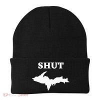 Shut UP Upper Peninsula Yooper Michigan U.P. Beanie thumb 0