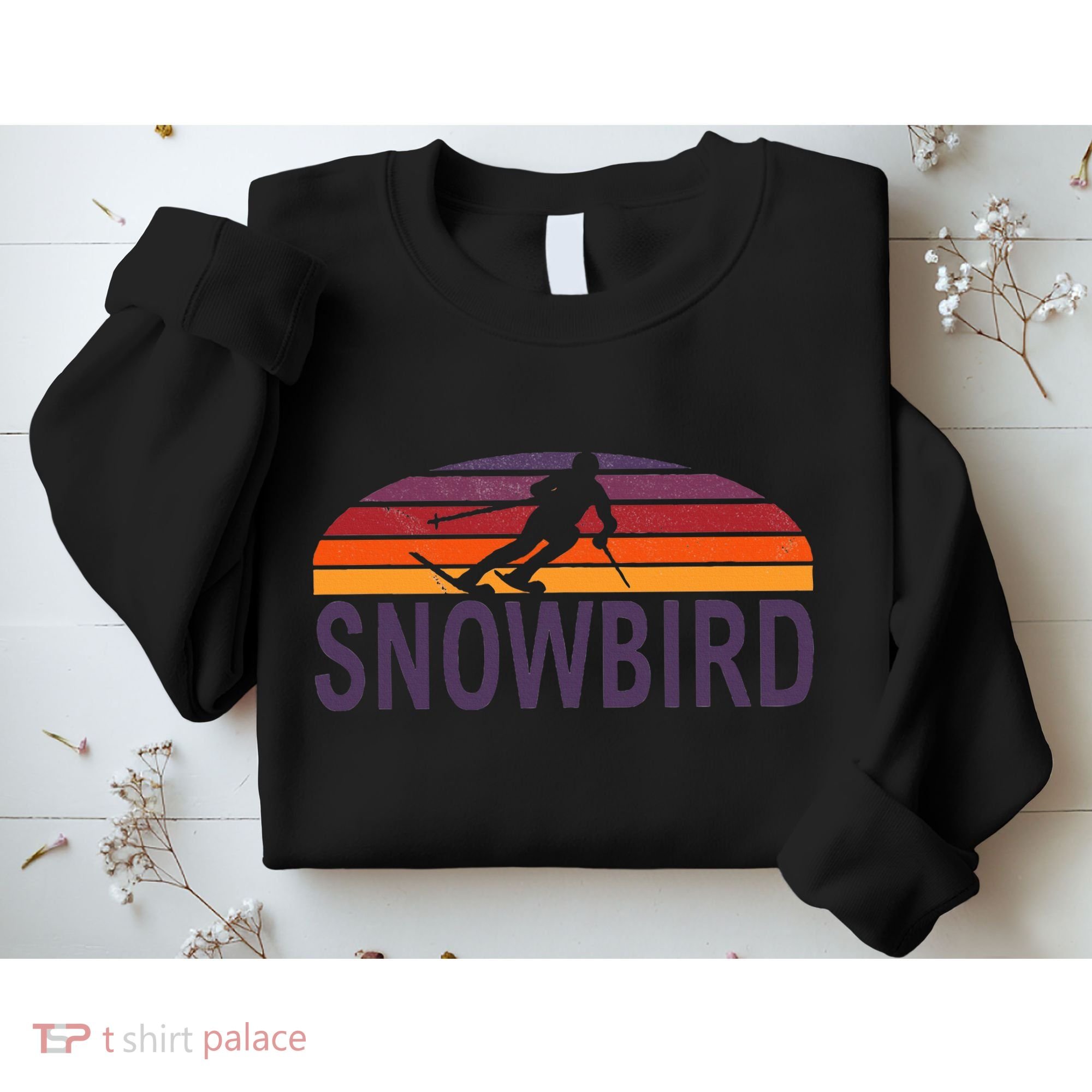 Snowbird Utah Usa Ski Resort Snowboarding Sweatshirt