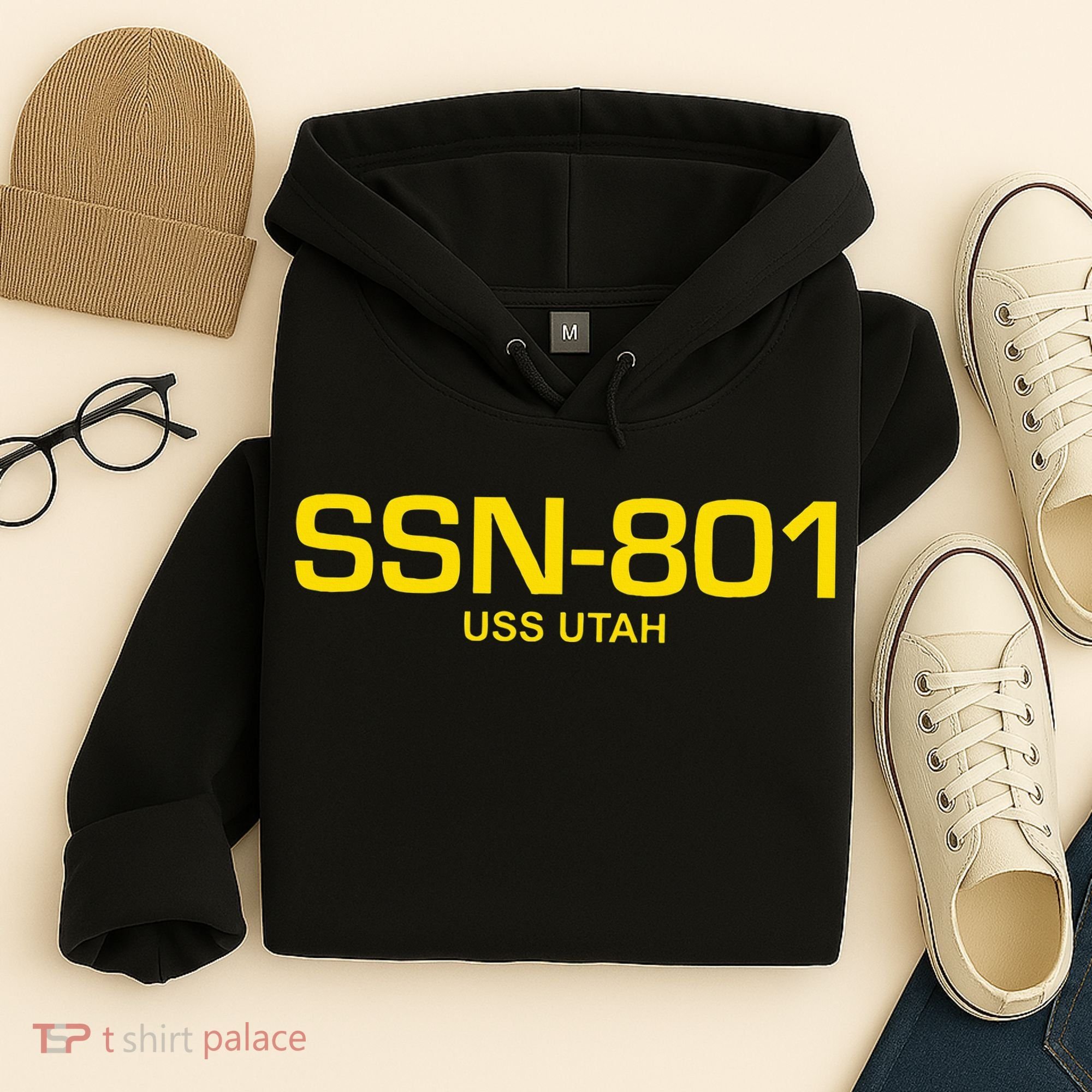 Ssn801 Uss Utah Hoodie