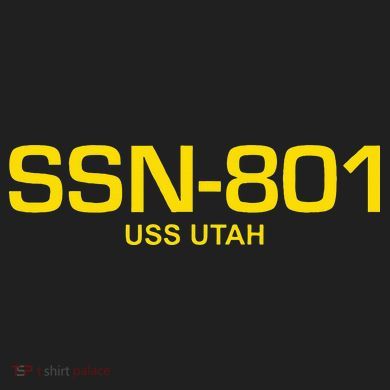 Ssn801 Uss Utah Plastic Christmas Ball Ornament