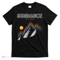 Sundance Utah Usa Hiking And Climbing 1980s T-Shirt thumb 0