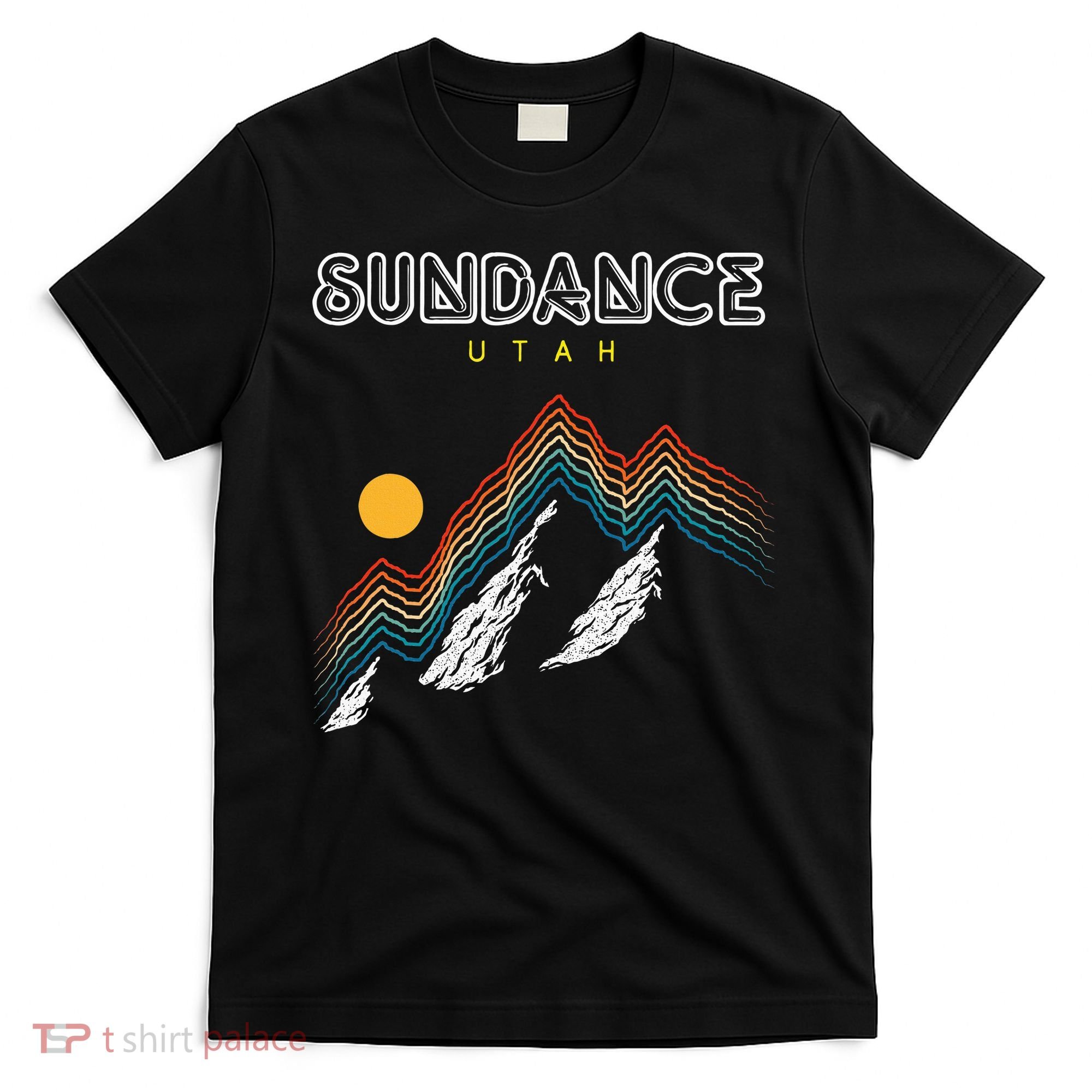 Sundance Utah Usa Hiking And Climbing 1980s T-Shirt