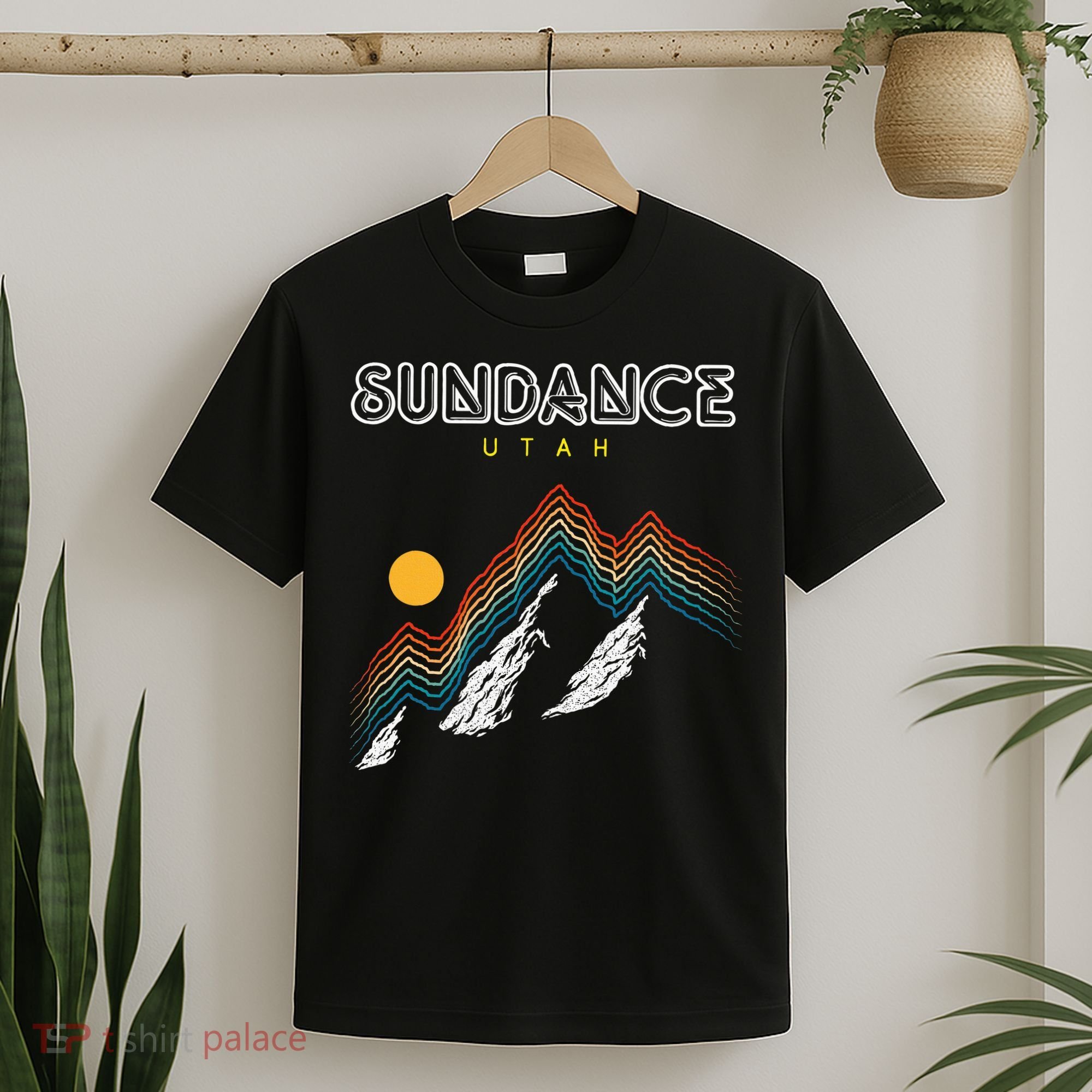 Sundance Utah Usa Hiking And Climbing 1980s T-Shirt