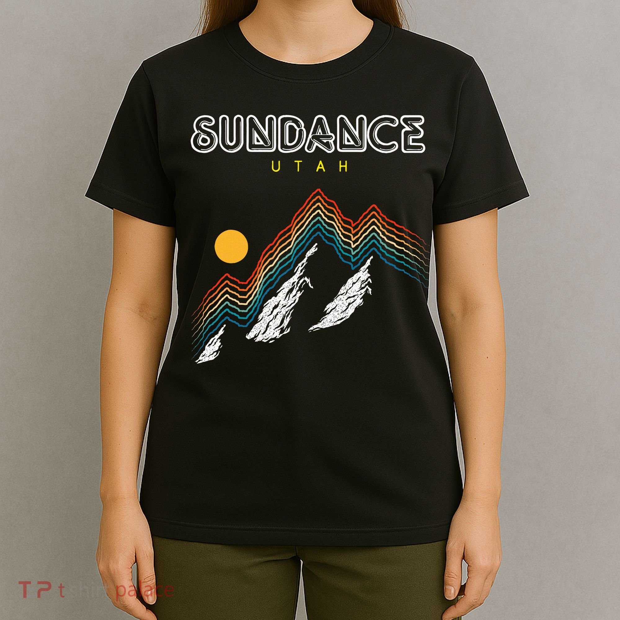 Sundance Utah Usa Hiking And Climbing 1980s T-Shirt