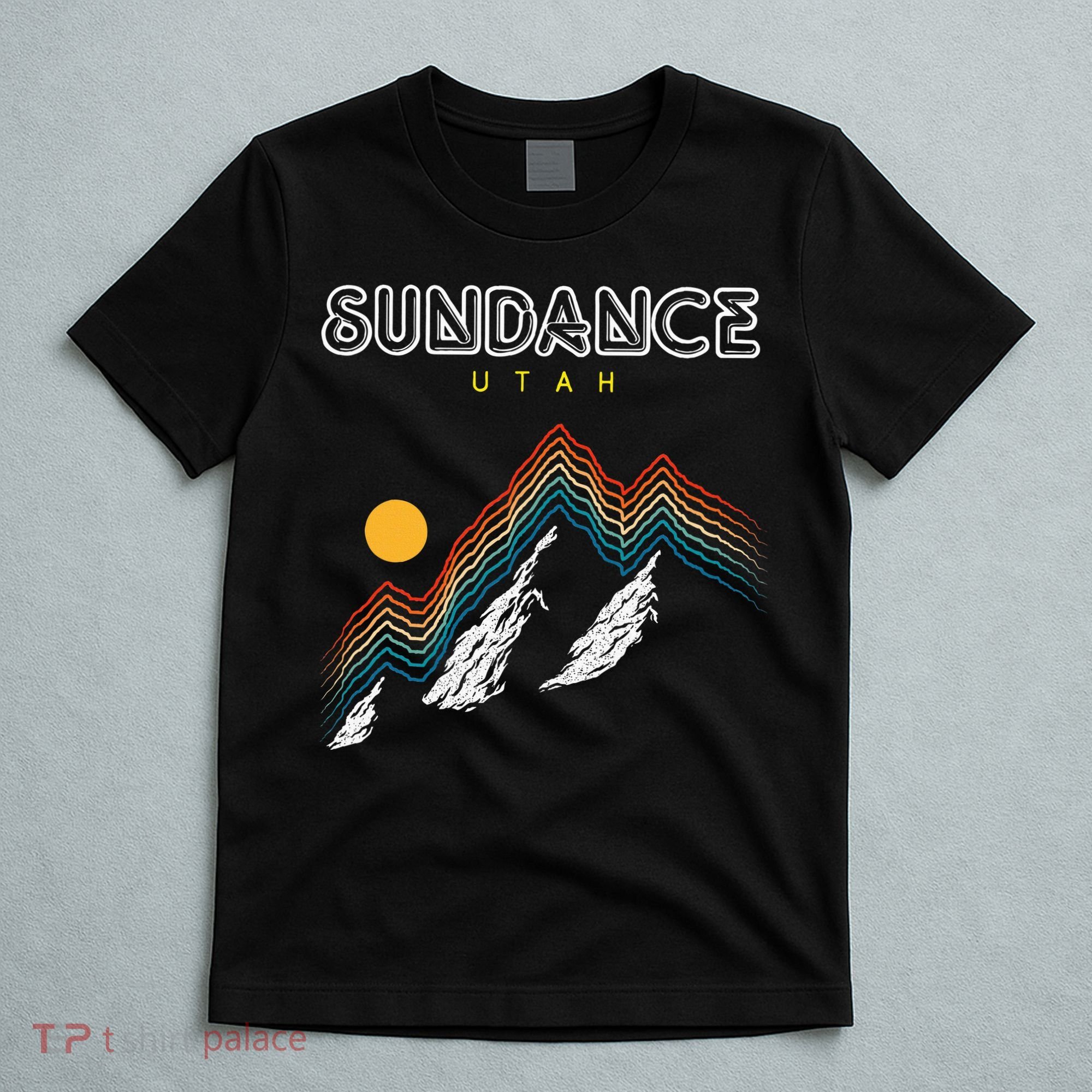Sundance Utah Usa Hiking And Climbing 1980s T-Shirt