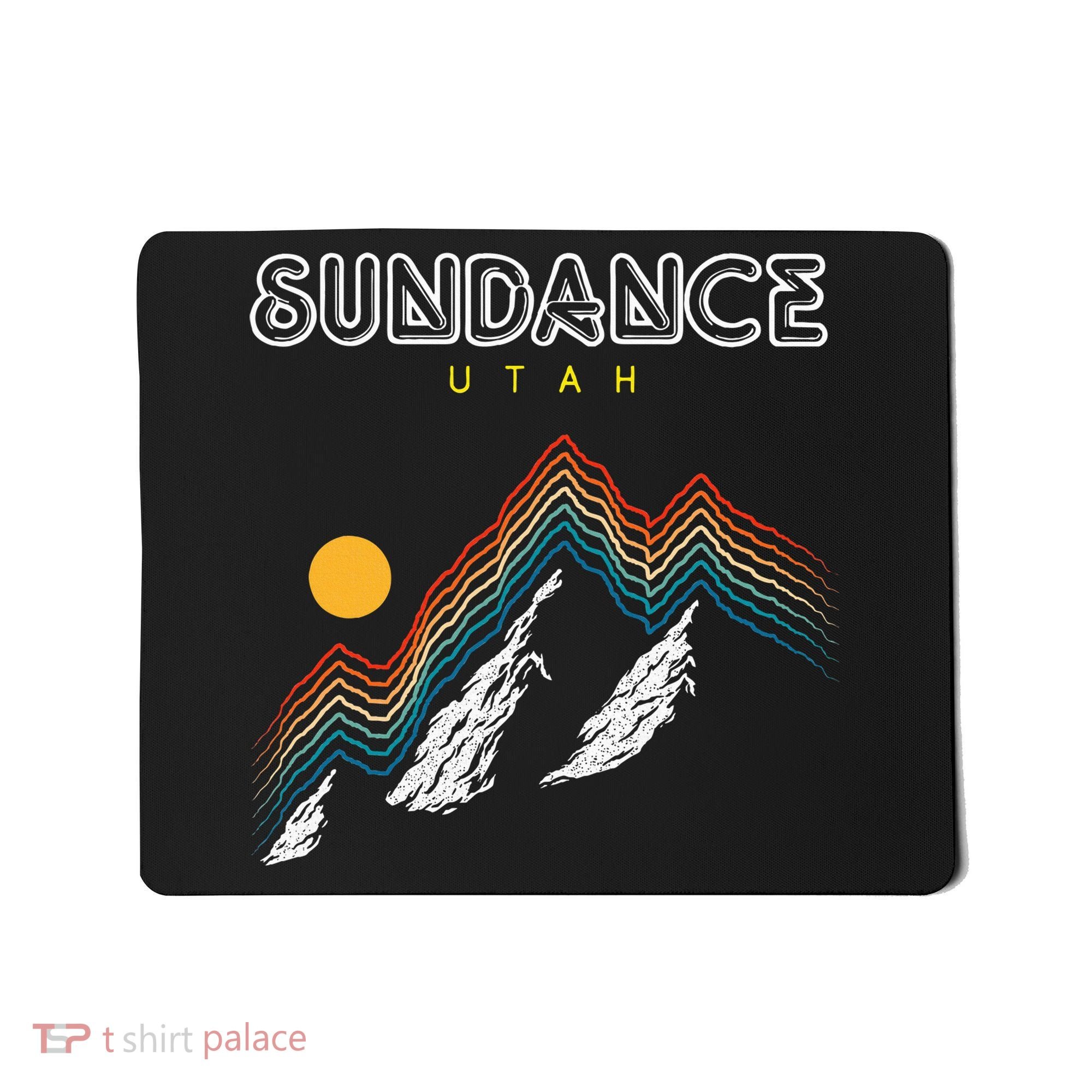 Sundance Utah Usa Hiking And Climbing 1980s Mousepad