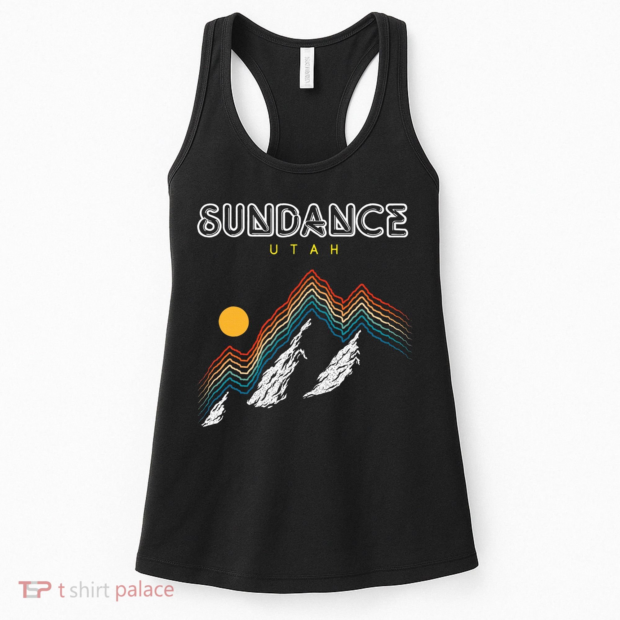 Sundance Utah Usa Hiking And Climbing 1980s Women's Tank Top