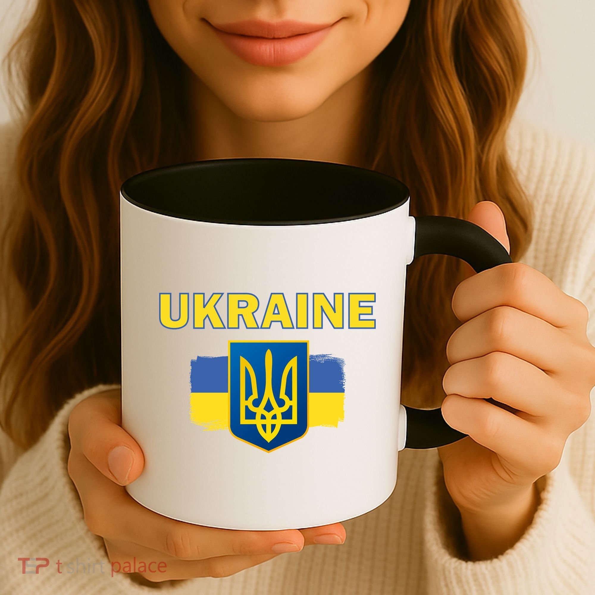 Support Ukrainian, Ukrainian Gift Coffee Mug