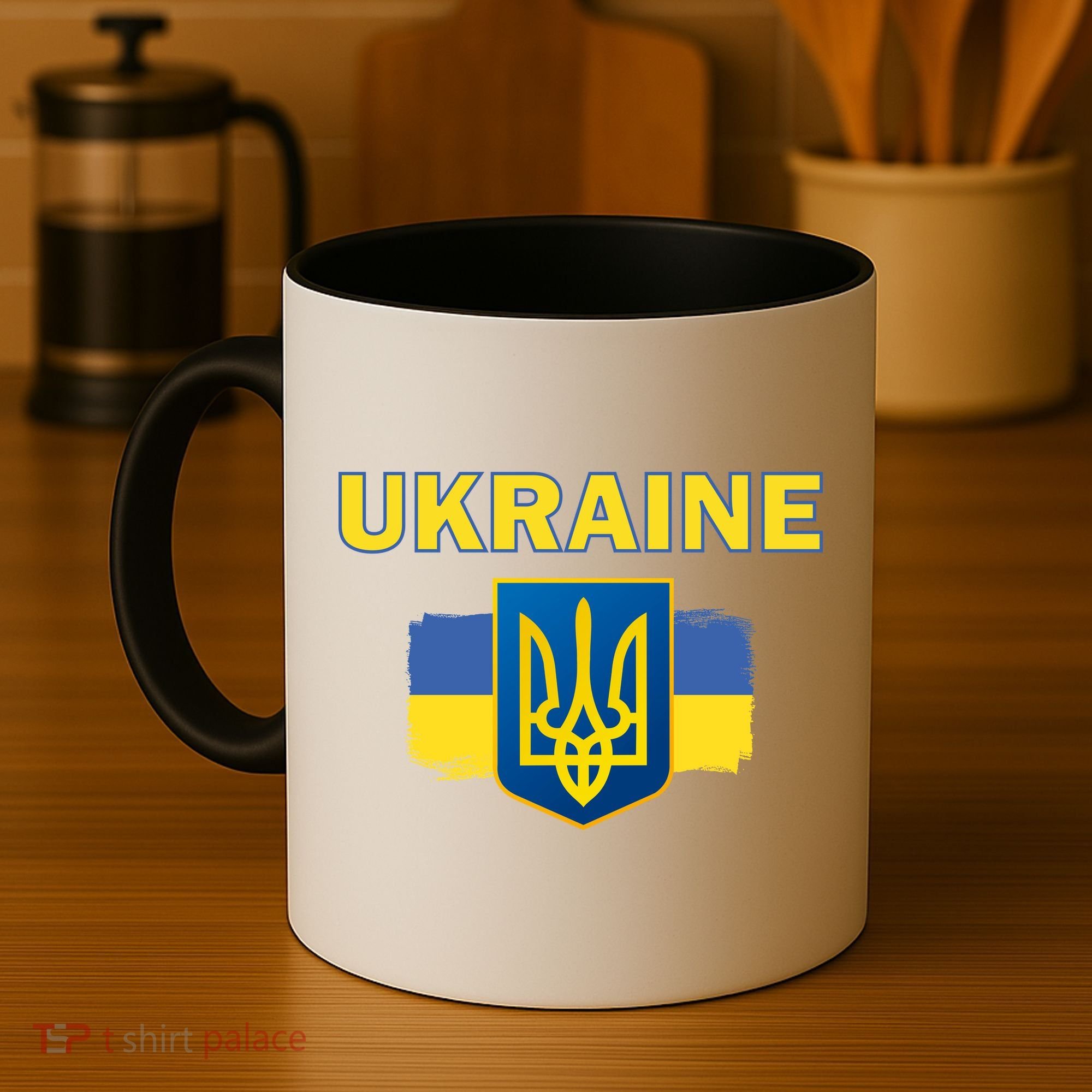 Support Ukrainian, Ukrainian Gift Coffee Mug