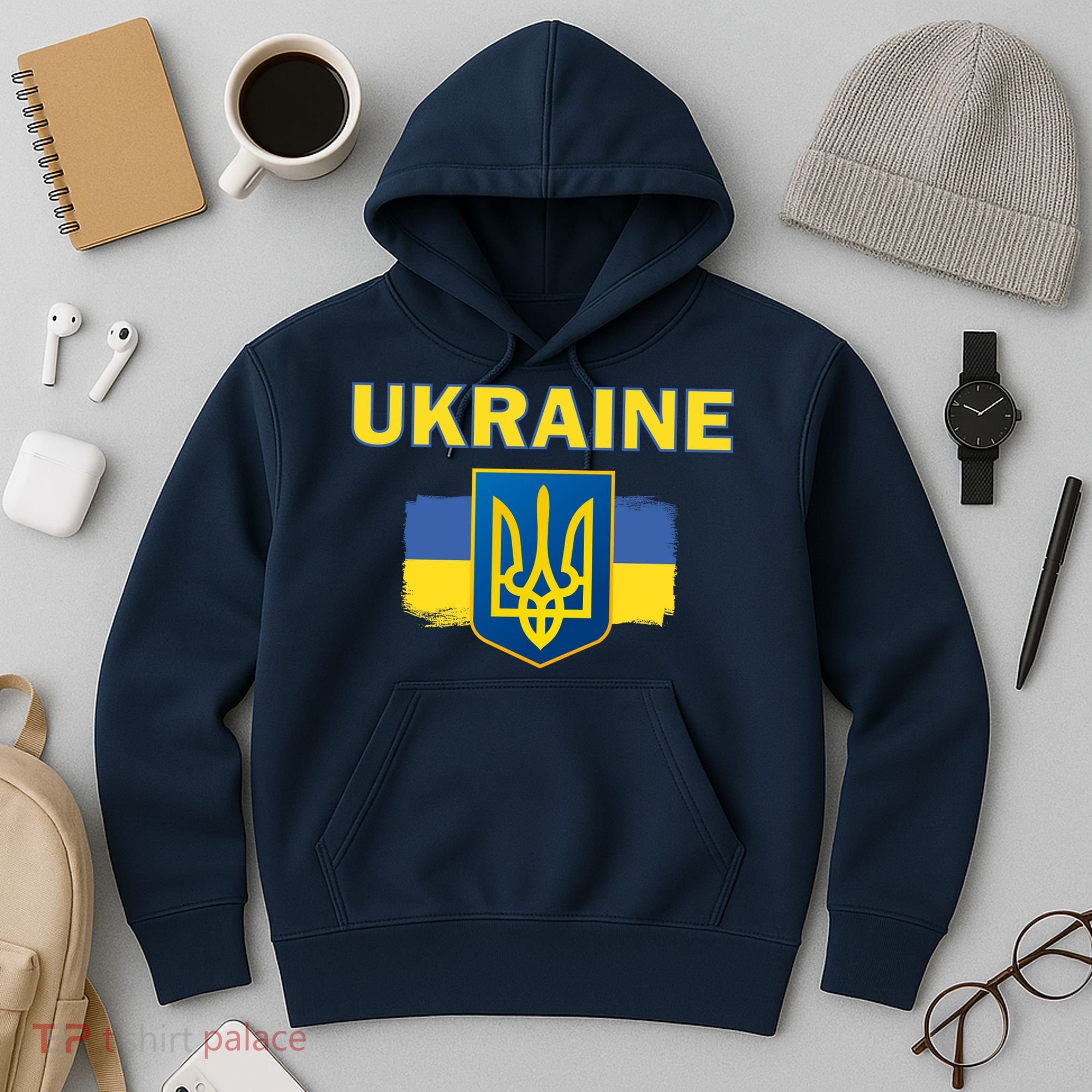 Support Ukrainian, Ukrainian Gift Hoodie