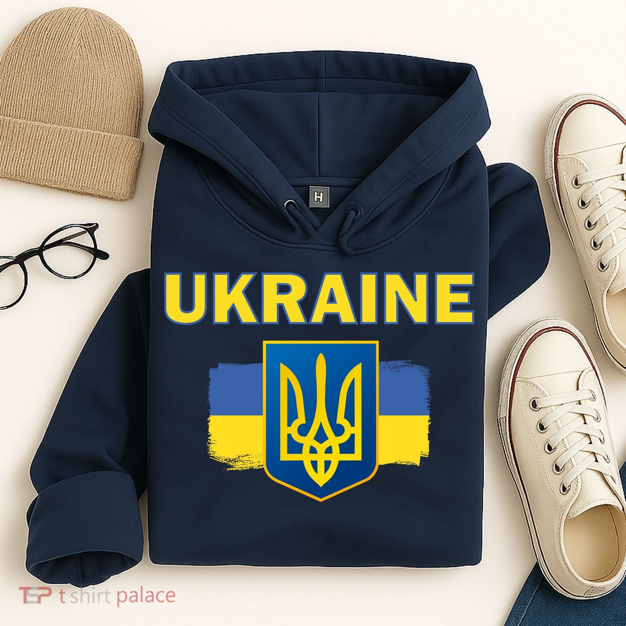 Support Ukrainian, Ukrainian Gift Hoodie
