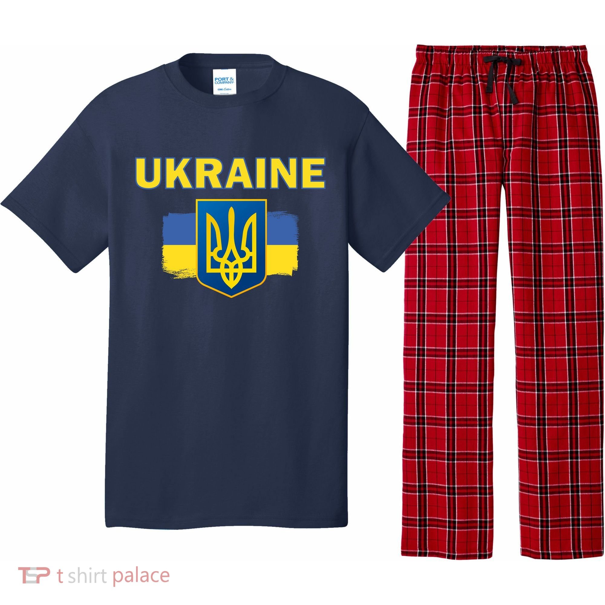 Support Ukrainian, Ukrainian Gift Pajama Set