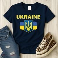 Support Ukrainian, Ukrainian Gift Women's T-Shirt thumb 3