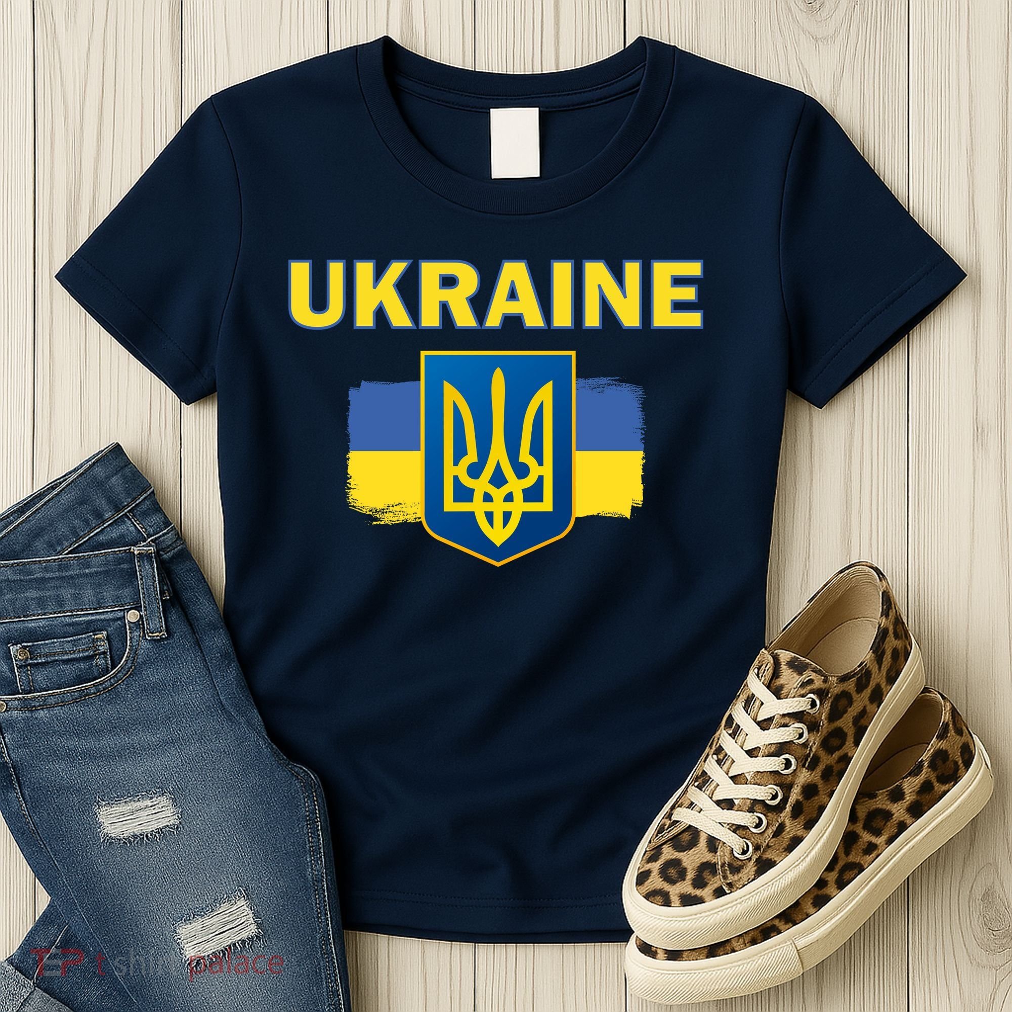 Support Ukrainian, Ukrainian Gift Women's T-Shirt