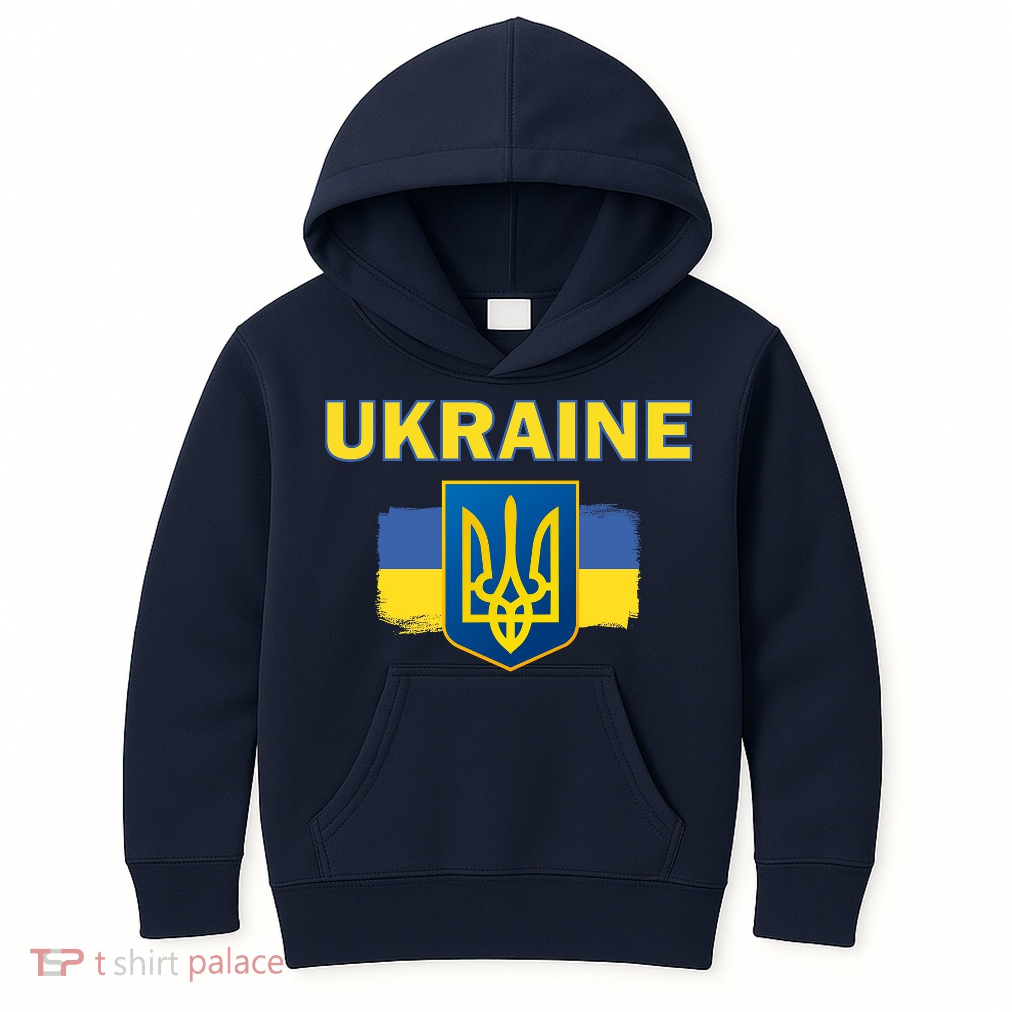 Support Ukrainian, Ukrainian Gift Kids Hoodie