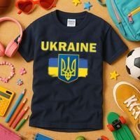 Support Ukrainian, Ukrainian Gift Kids T-Shirt thumb 3