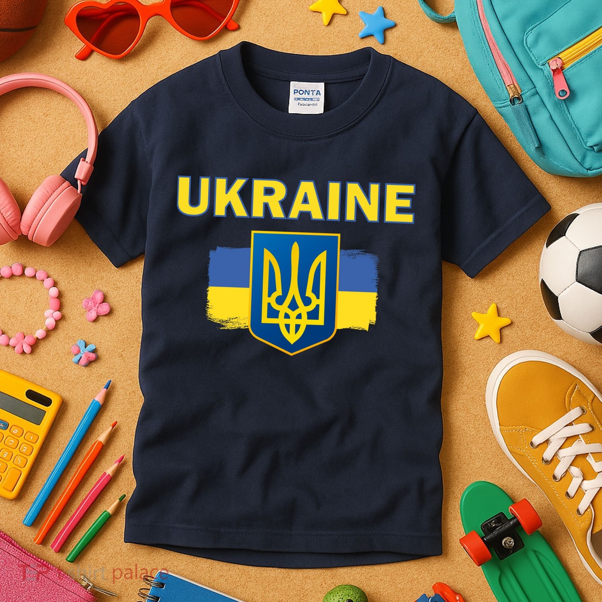 Support Ukrainian, Ukrainian Gift Kids T-Shirt
