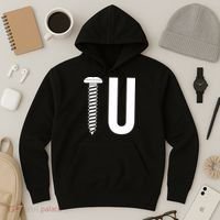 Screw U You Funny Rude Humor Hoodie thumb 3
