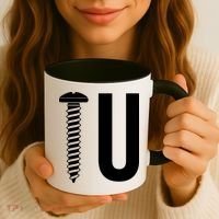 Screw U You Funny Rude Humor Coffee Mug thumb 3