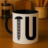 Screw U You Funny Rude Humor Coffee Mug thumb 4