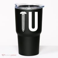Screw U You Funny Rude Humor Tumbler thumb 0