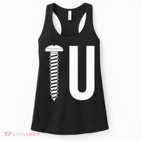 Screw U You Funny Rude Humor Women's Tank Top thumb 0