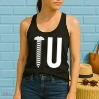 Screw U You Funny Rude Humor Women's Tank Top thumb 2