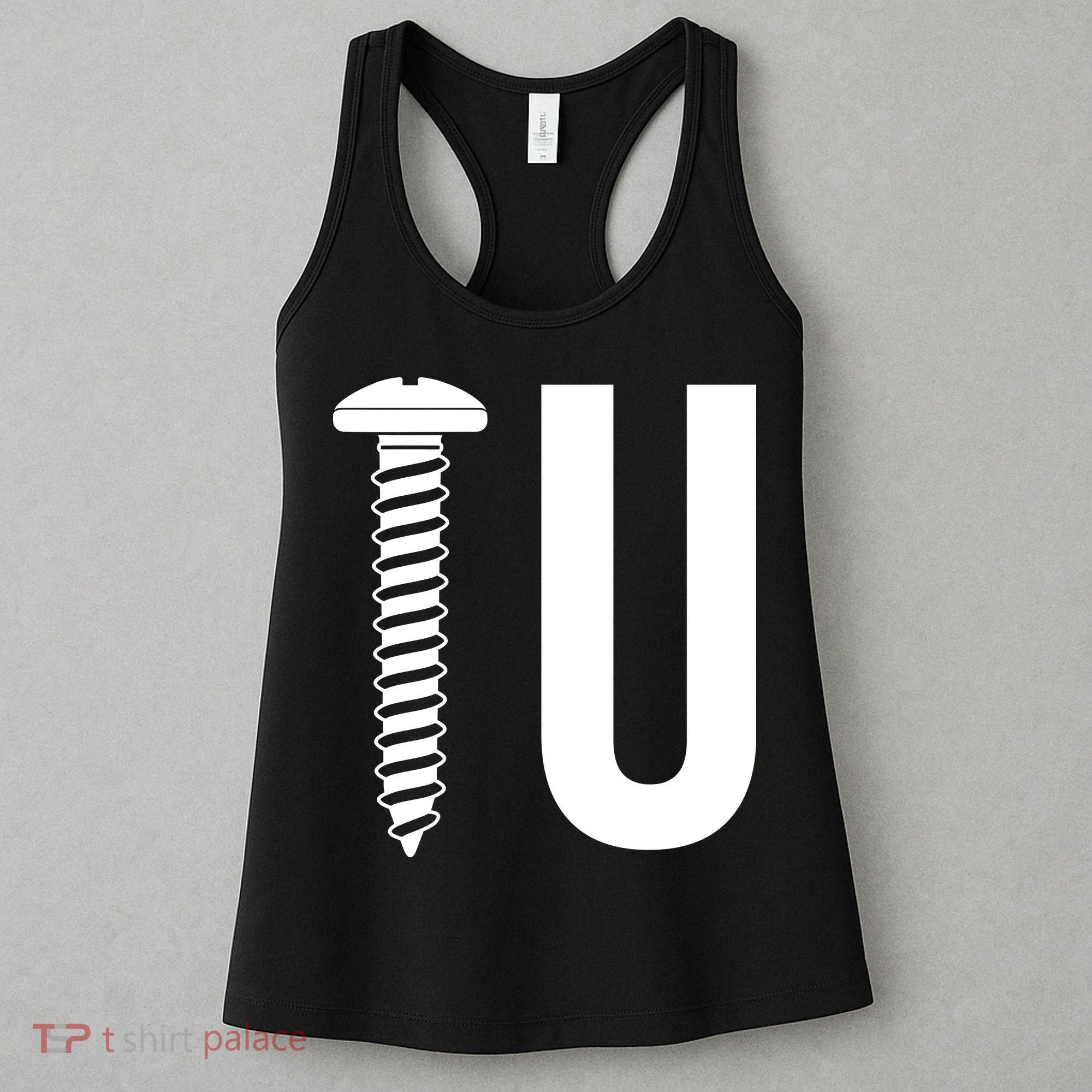 Screw U You Funny Rude Humor Women's Tank Top