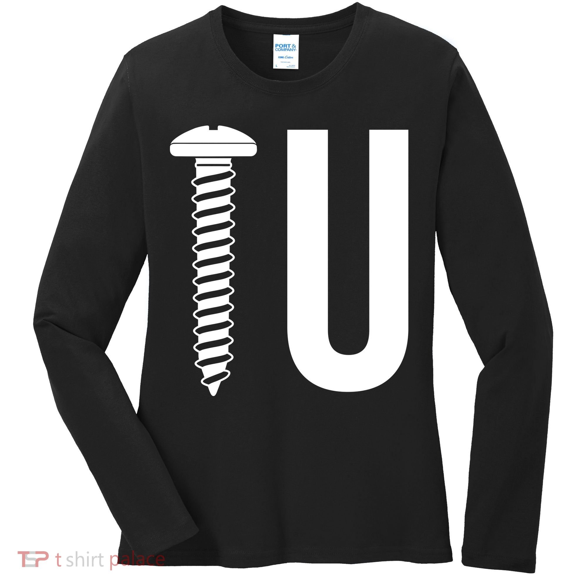 Screw U You Funny Rude Humor Women's Long Sleeve Shirt