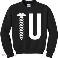 Screw U You Funny Rude Humor Kids Sweatshirt thumb 0