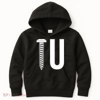 Screw U You Funny Rude Humor Kids Hoodie thumb 0